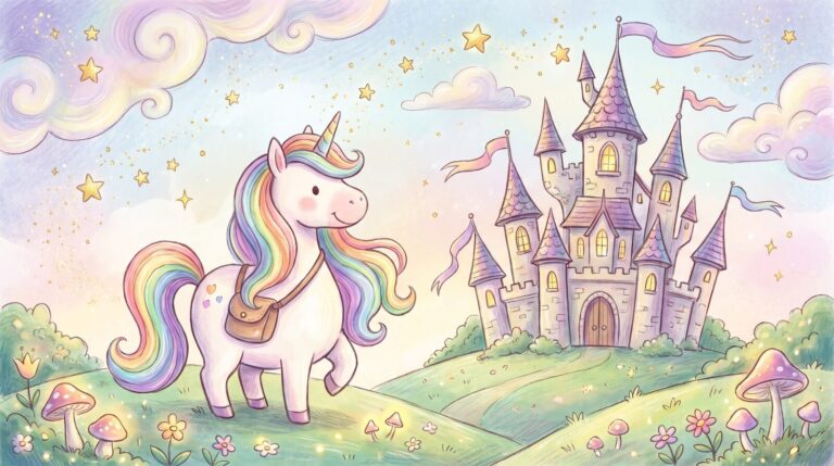 Beyond the Show: A Unicorn Academy Coloring Book They Color Themselves